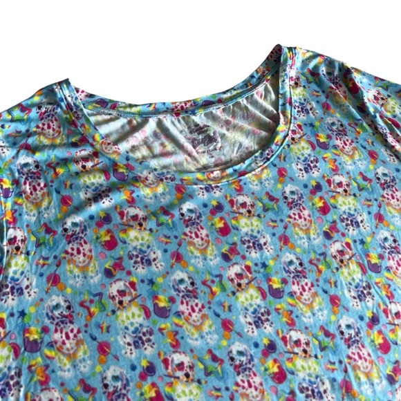 Posh Peanut x Lisa Frank “Spotty Dotty” Long Sleeve Top – Size 2XL – Rare Collab - Picture 1 of 4